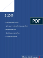 Martin Meidenbauer Verlag Verlagsprogramm 02/2009