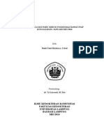 Evaluasi Program Penanggulangan Penyakit Menular Tuberkulosis Paru MDR Di Puskesmas Rawat Inap Kota Karang Januari