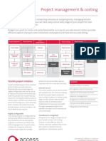 2009 The Access Group Project Management and Costing Factsheet