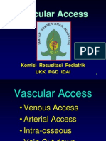 Vascular Access: Komisi Resusitasi Pediatrik Ukk PGD Idai