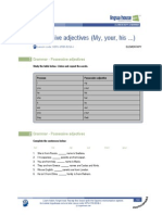 2.possessive Adjectives + KEY