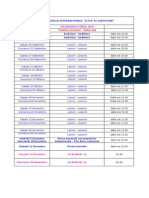 Calendario 2014 - 2015