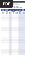 Gas Mileage Calculator: KM Liter $cost KM/L Refuel Date Odometer Reading $cost Per KM