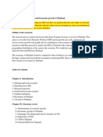 FDI Thailand GDP Growth