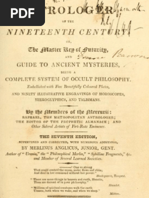 The Astrologer of The Nineteenth Century | PDF | Science | Argument