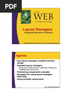 Layout Managers