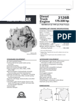 Engine Cat 3126B 175 HP 330 HP PDF