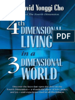 4th Dimensional Living in A 3 D - David Yonggi Cho