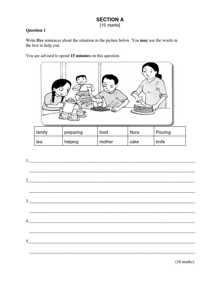 UPSR English Paper 2 | PDF | Self-Improvement