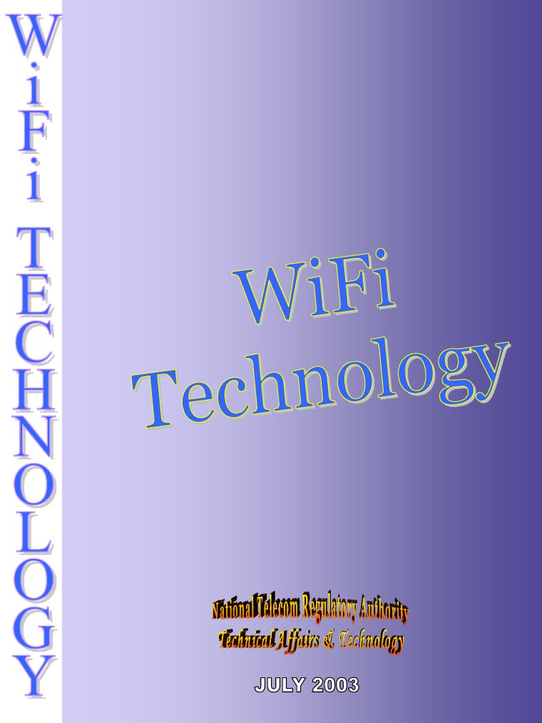 Wi-Fi Report PDF | PDF