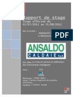 Rapport ANSALDO PDF