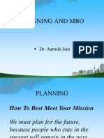 Planning & MBO