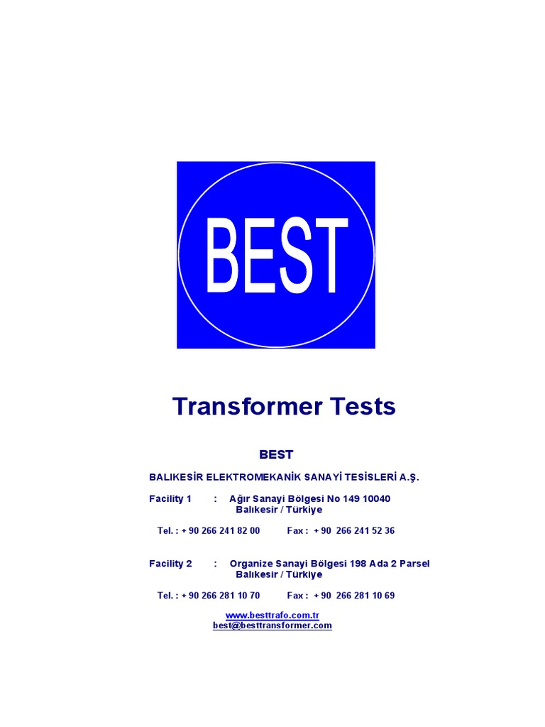 best-transformer-test-procedures-en-pdf-pdf