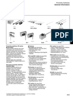 General Information: Proximity Switches