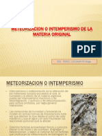 Meteorizacion o Intemperismo de La Materia Original (4,5,6) PDF