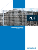 Formwork and Shoring: Product Guide