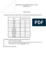 Forecasting Tugas