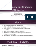 Accommodating Students With Adhd
