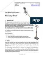 Measuring Wheel: User Manual: (Draft Version)