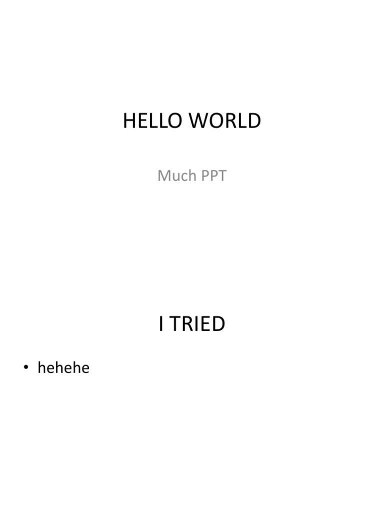 Much Powerpoint | PDF