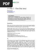 Download C Part 2 - Class  Array by lub4ra SN24450844 doc pdf