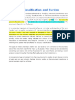 Accuracy Classification and Burden