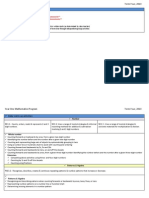 Year One Mathematics Program t4 2013