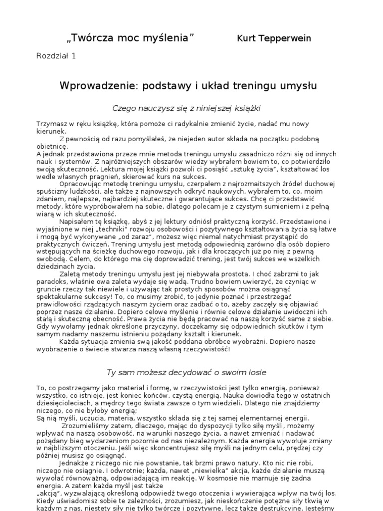 Sformuluj Trzy Rady Ktore Pozwalaja Zwiekszyc Efektywnosc Pracy Mozgu