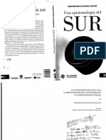 De Sousa Santos Boaventura Una epistemologia del SUR libre.pdf