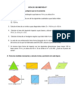 Guía de Geometría 8o - Cálculo de áreas y perímetros de polígonos