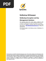 NetBackup Encryption and Key Management Solutions PDF