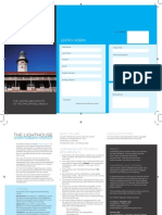 UAP Area a Lighthouse Contest - Brochure and Entry Form