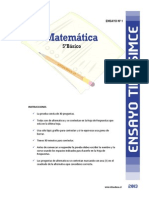 Ensayo1 Simce Matematica 5basico-2013 PDF