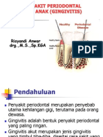 GINGIVITIS PADA ANAK