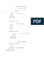 Tipos de Triángulos 1