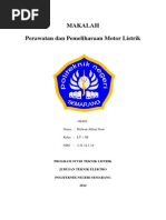 Download perawatan motor listrikdocx by Ridwan Alfian Noor SN244547368 doc pdf