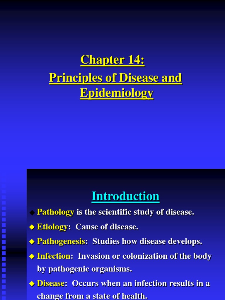 Disease Principles and Epidemiology Insights | PDF | Transmission ...