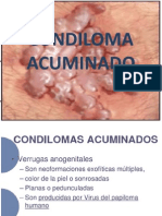 VPH condiloma acuminado tipos riesgos tratamiento