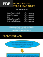 Download Ppt Uji Stabilitas Obat by IntanPutriInsyiroh SN244558526 doc pdf