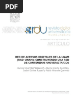  Red de Acervos Digitales de la UNAM (RAD-UNAM)
