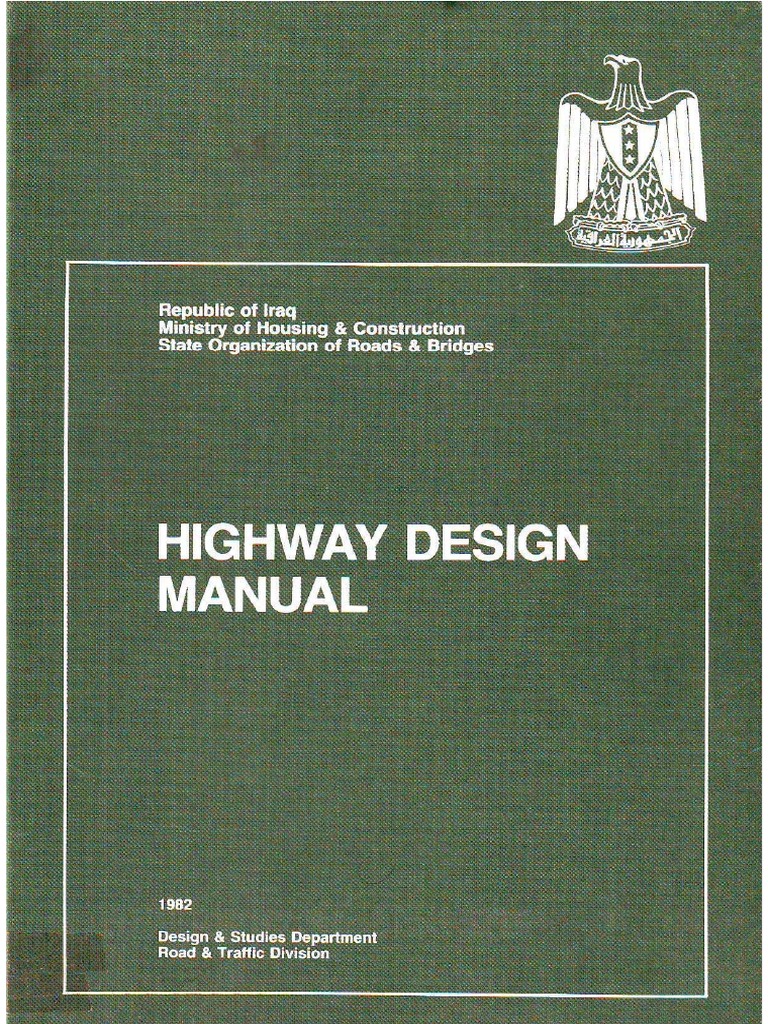 Ctdot Highway Design Manual