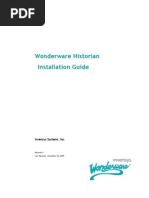 Wonderware Historian Installation Guide