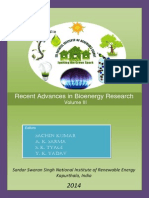 Recent Advances in Bioenergy Research 