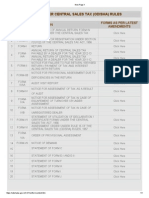 Forms Under Central Sales Tax (Odisha) Rules: Sl. Form NO. Description Forms As Per Latest Amendments