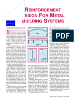 Metal Building Systems-Reinforcement Design