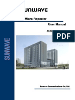 GSM Micro Repeater User Manual
