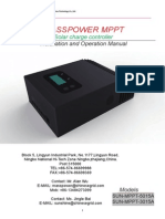 User Manual For MPPT-5015A 3015A