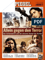 'Der IS-Vormarsch und der einsame Kampf der Kurden' - Spiegeltitel Nr.44/27.Oktober 2014 