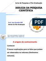 Aula 1 - Metodologia Da Pesquisa PDF