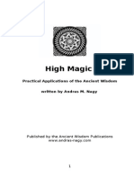 High Magic Practical Applications of The Ancient Wisdom PDF